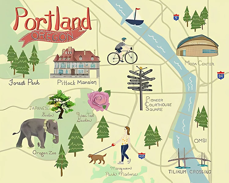 Wow, You are almost Portland experts!