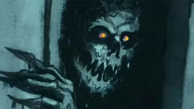 What is the name of the mythical creature that is said to lurk in the shadows, preying on the fears and nightmares of children?