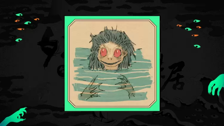 You are the"Water Ghost(水鬼)".