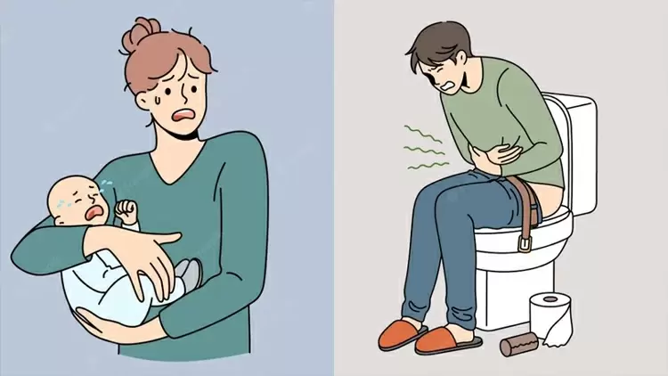 If you are home alone and the following 5 things happen at the same time, which one would you choose to address first?