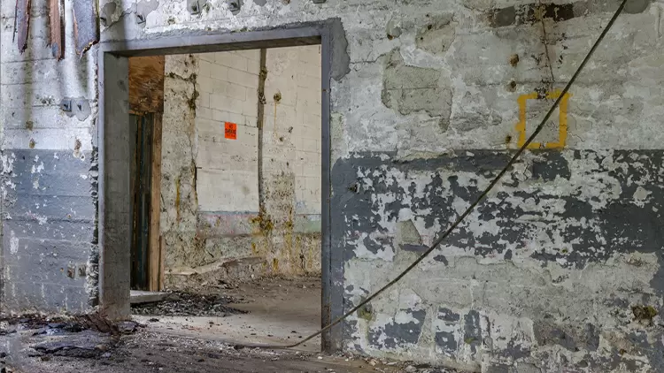 Seeing strange patterns on the wall, you feel: