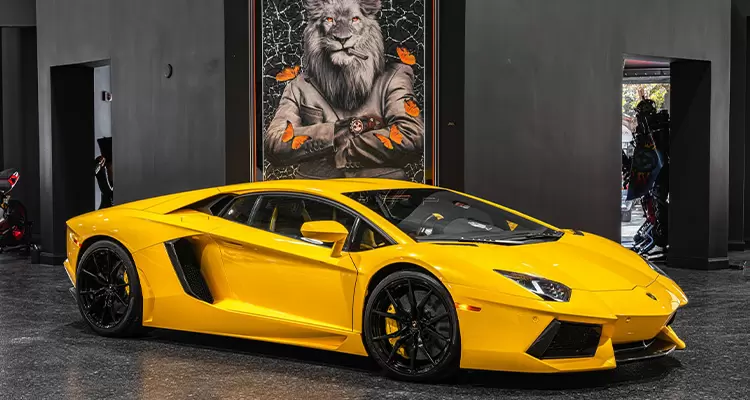 You're a Lamborghini Aventador
