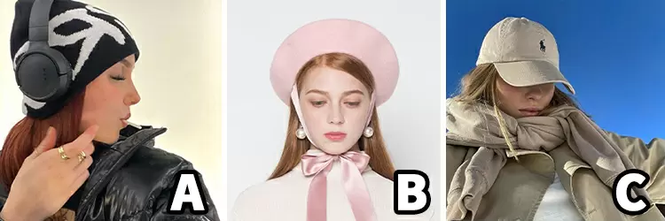 Which hat matches your vibe best?
