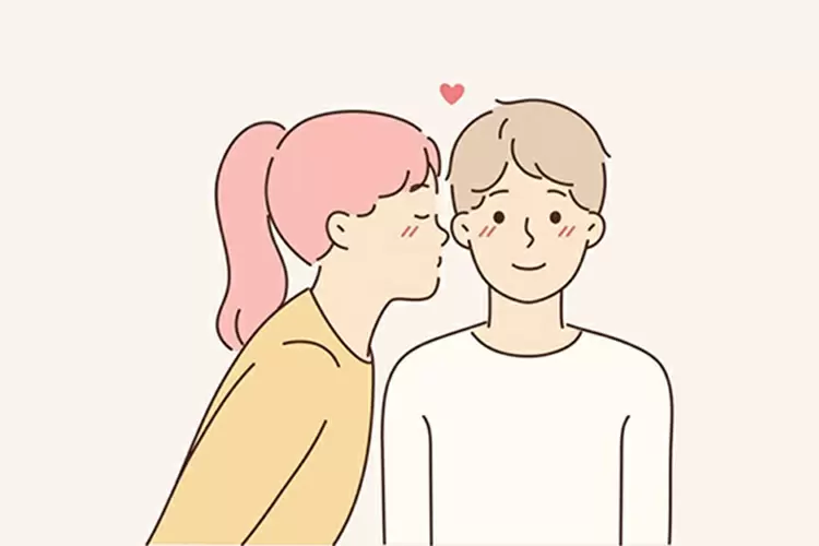 Your classmate is secretly in love with you! 