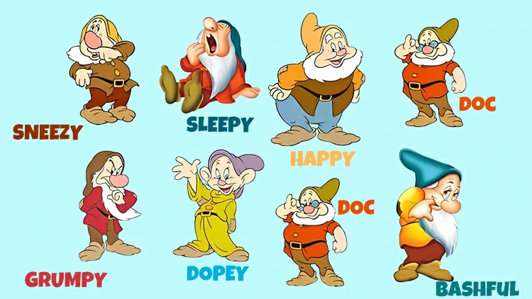 What is your favorite dwarf among the seven in Snow White?