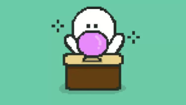 In the "First Challenge: Confirm Your Heart's Desire," touching the crystal ball that can predict the future, imagine what kind of person you want to be in the future?