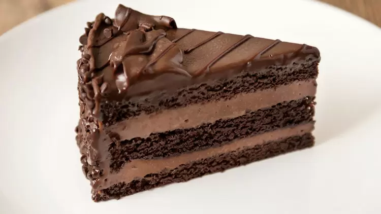 Thousand-Layer Dark Chocolate Cake  