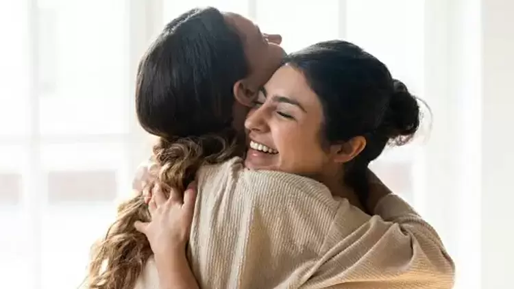 How do you feel about physical contact with female friends?