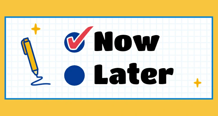 You do not have procrastination