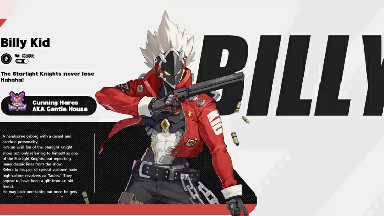 Billy Kid  --  Cunning Hares AKA Gentle House